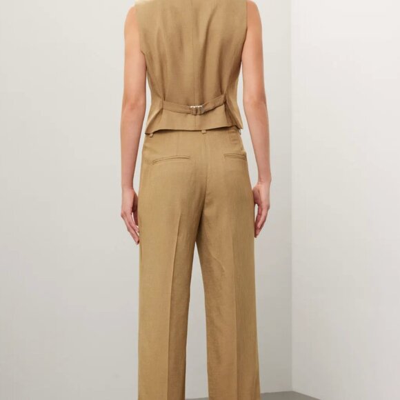 Club Monaco Flawless Tailored Vest Beige Size XS - Picture 4 of 5